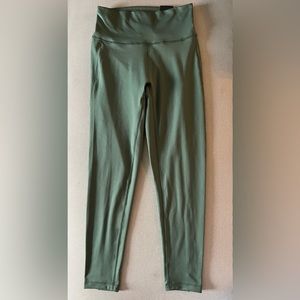 Brand new Adidas cropped green leggings
